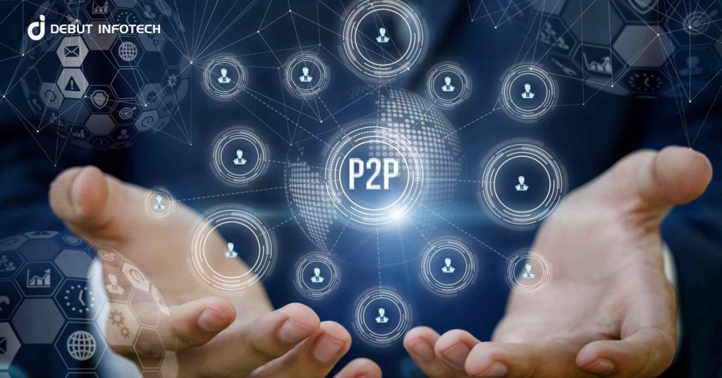 P2P Blockchain Architecture Enhance security