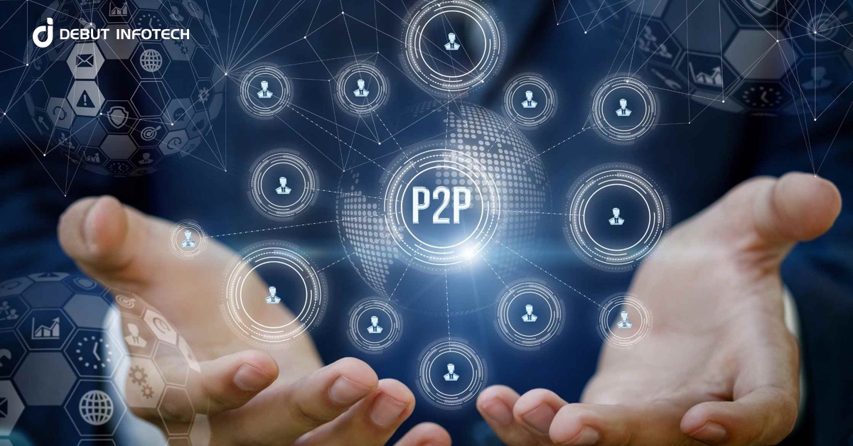 P2P Blockchain Architecture Enhance security
