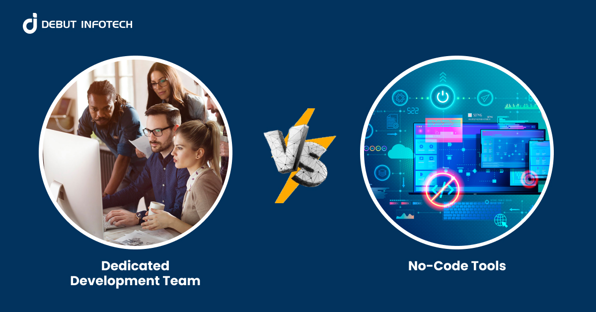 Dedicated Development Team vs No-Code Tools