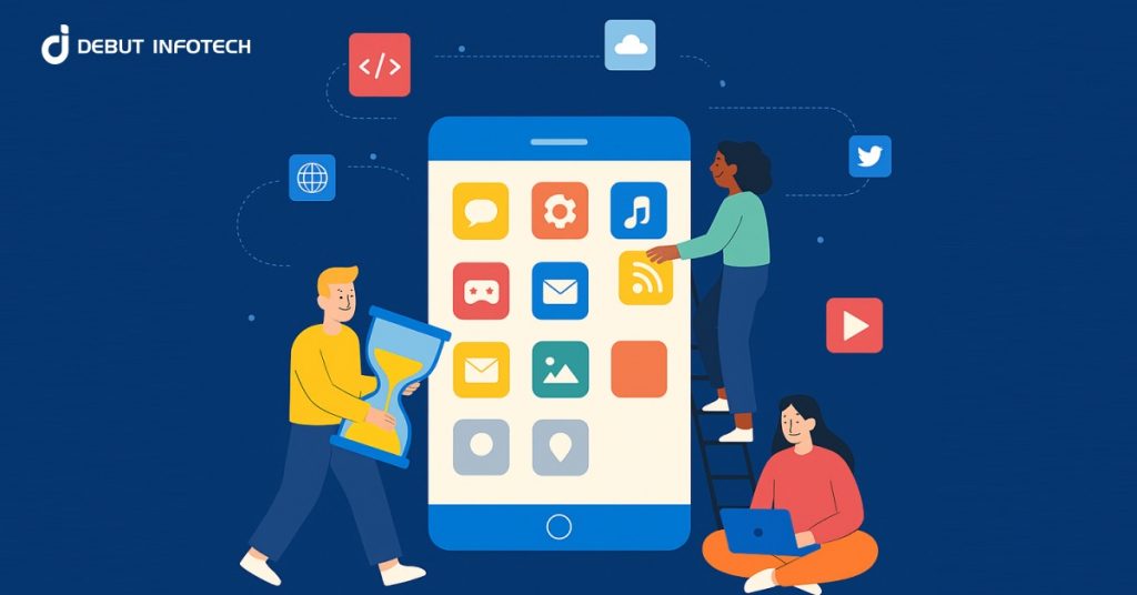 mobile app development time